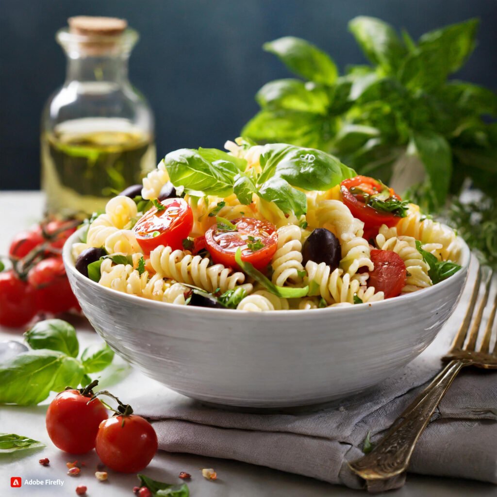 healthy pasta salad
